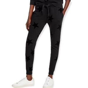 Vintage Havana women’s skinny joggers size S star print black